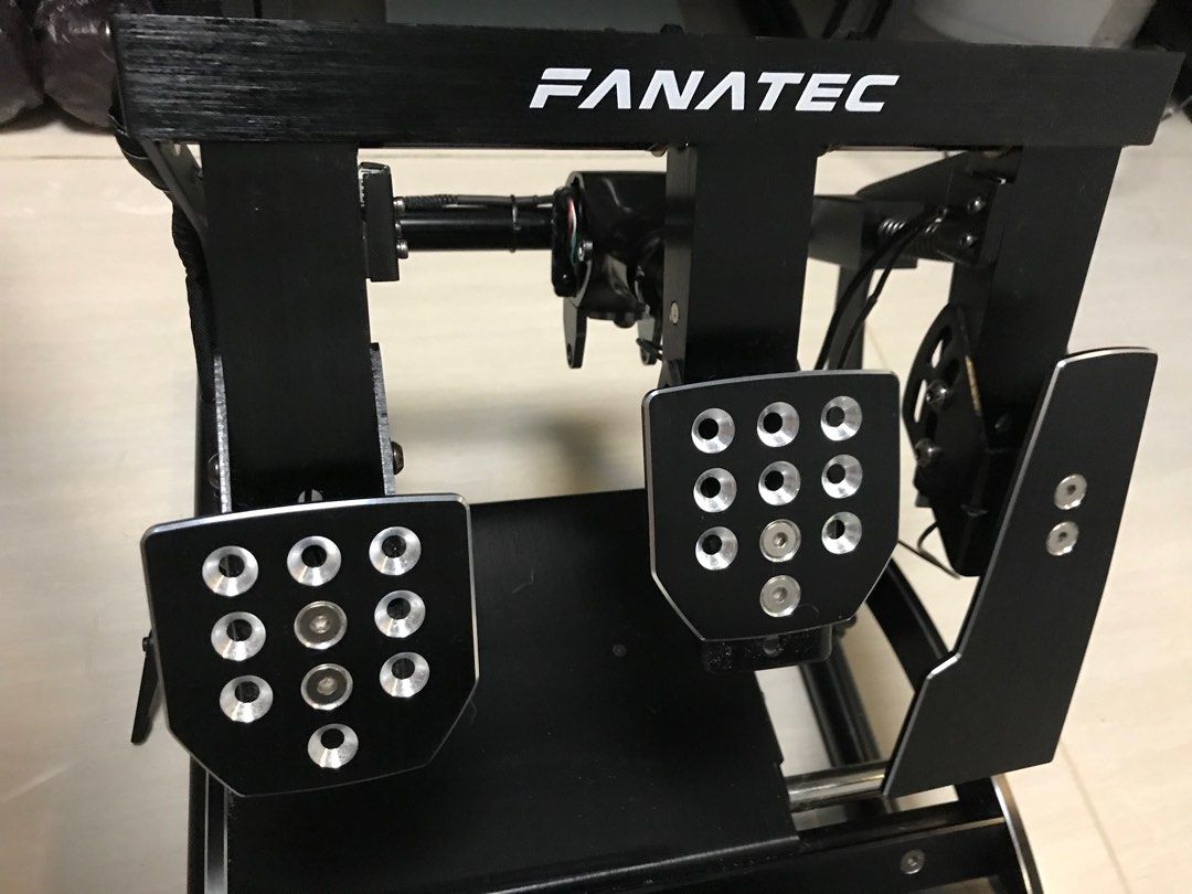 Fanatec ClubSport Pedals V3 Inverted 腳踏Fanatec pedals, 電子遊戲 