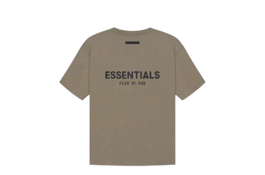 Fear of God Essentials T-shirt ( Taupe ) Tee, 男裝, 上身及套裝, T