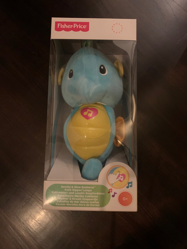 Fisher price soothe online and glow seahorse