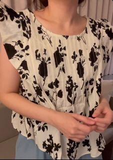 Flowers Blouse Korea