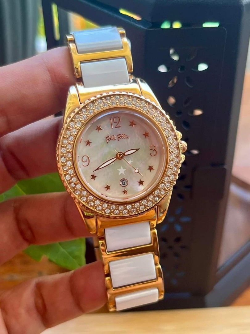 Folli Follie Interchangeable Bezel Watch Set, Women