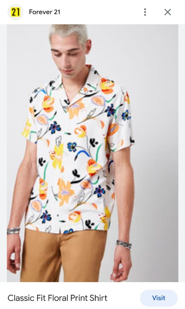Forever 21 polo (Category: Shirts) located in Taguig. Submitted by dropthatstuffph (Listing ID 1234322431, Image 1). Description: Size: Medium cut tag.