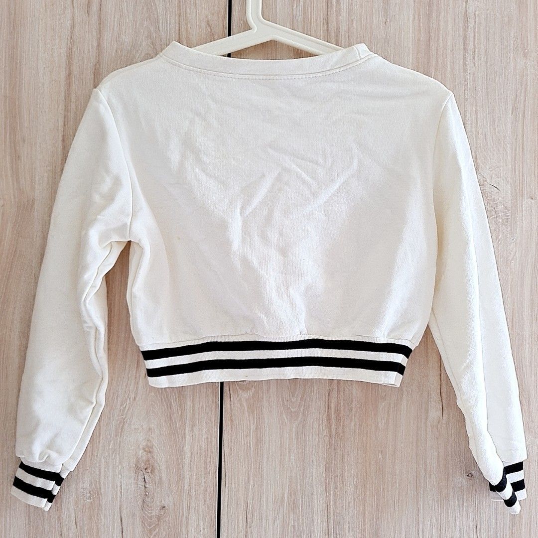 Champion sweater crop top gratis 2025