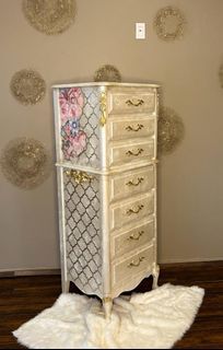 FRENCH PROVINCIAL LINGERIE CHEST BY BARONET