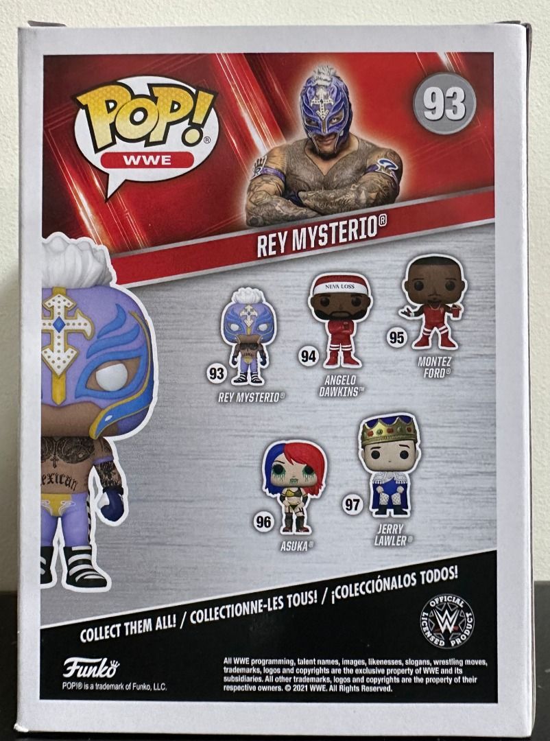 Wwe funko pop rey mysterio sale