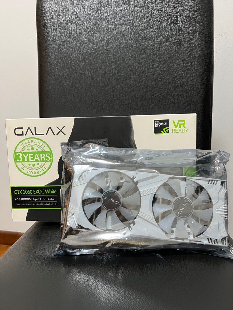 Gtx 1060 clearance galax exoc white