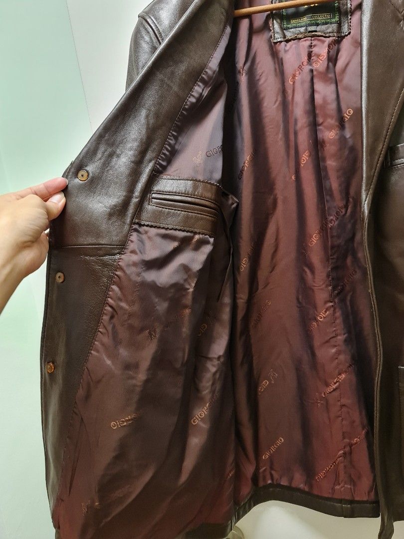 Genuine Leather Jacket size XXL