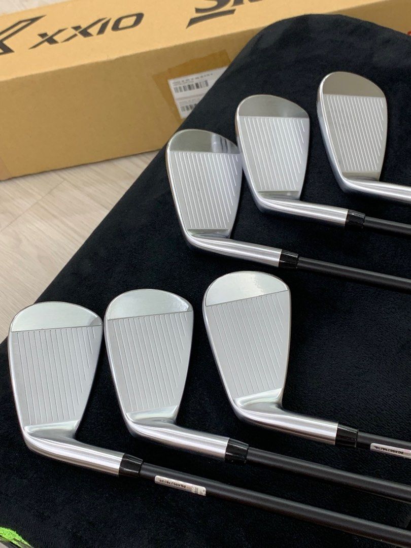 Genuine 2022 XXIO X Eks Irons, 5 PW with Graphite Shafts for Sale; SR
