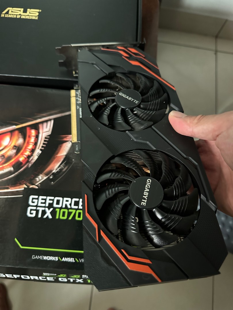 Gigabyte gtx 1070 best sale 8gb windforce oc