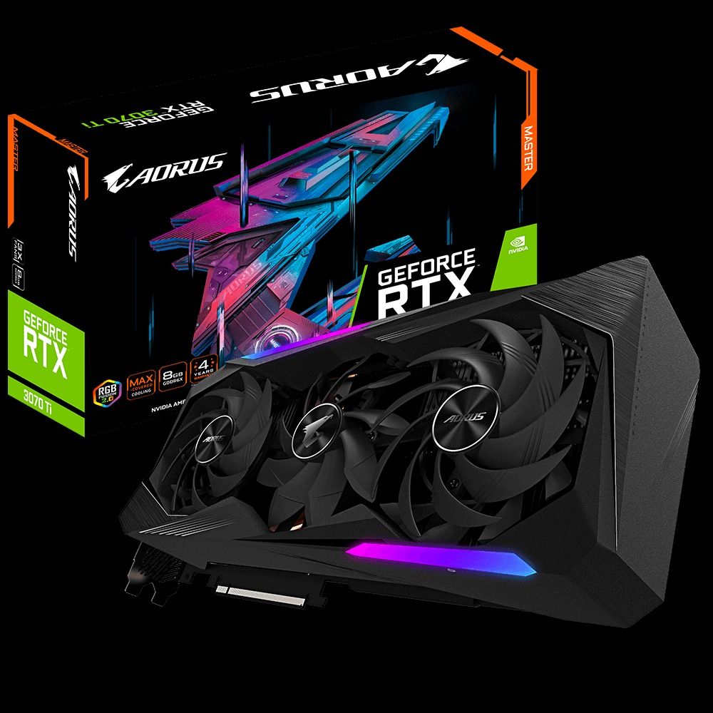 Gigabyte AORUS GeForce RTX 3070 Ti MASTER 8GB Graphics Card