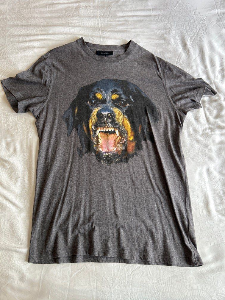Givenchy rottweiler t shirt grey discount