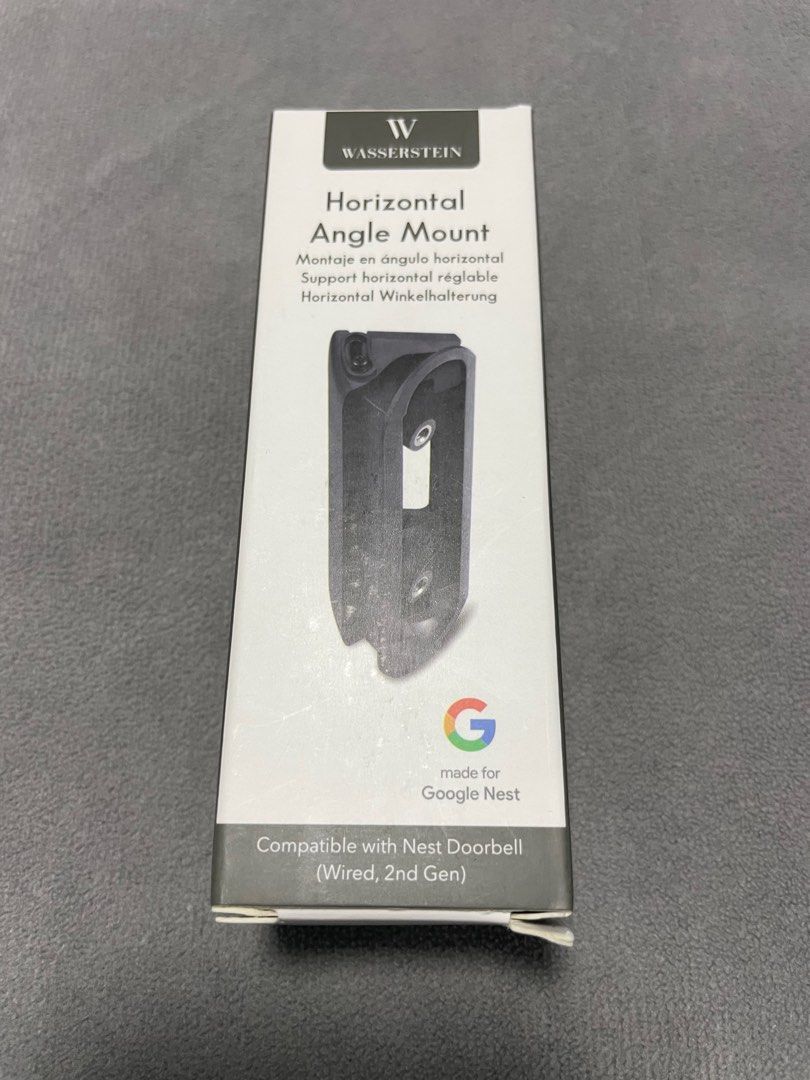 Google Nest Horizontal Angle Mount 2nd Gen (Wired) BNIB, Furniture