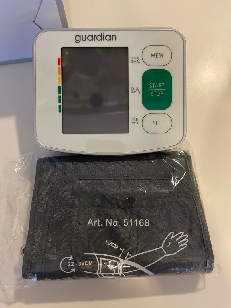 Guardian blood pressure monitor, Health & Nutrition, Health Monitors