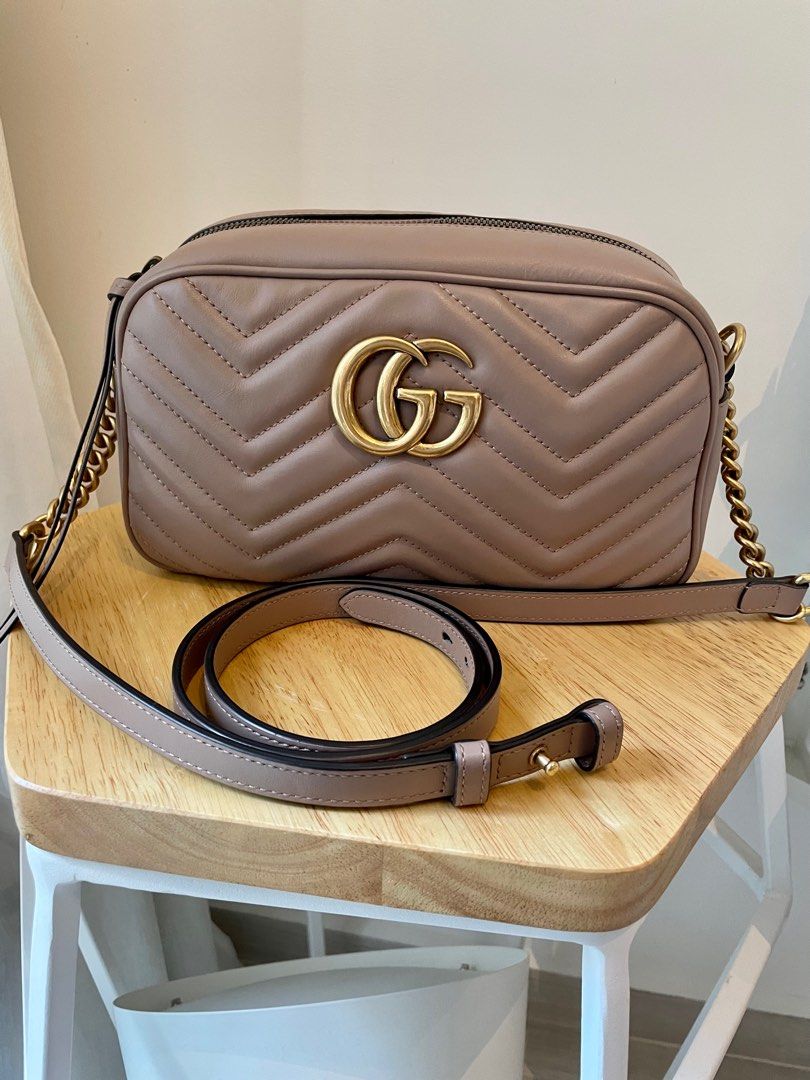 Gucci marmont camera bag sale size