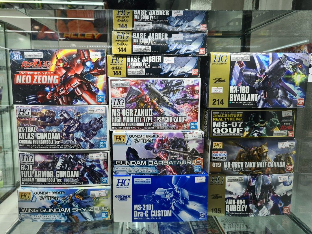 Gundam Model Kits MG MGSD HG SD FM 1/100 1/144 Tools Unbuilt kits on