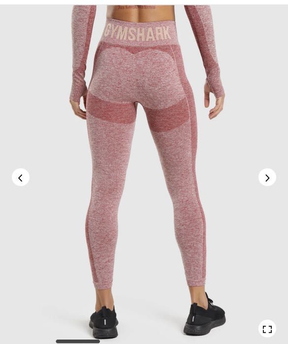 Gymshark Ombre Seamless in Burgundy XS, Women's Fashion, Activewear on  Carousell