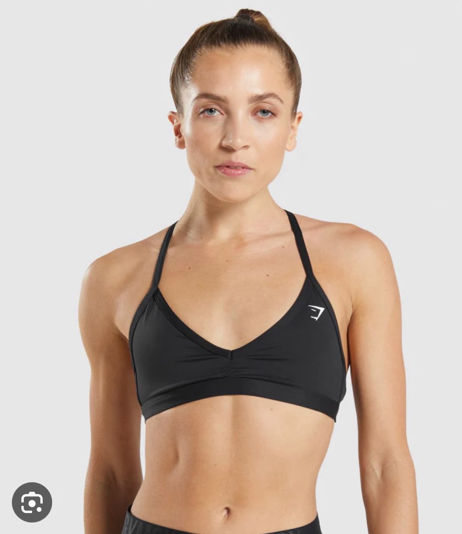 BNWT Gymshark V Neck Training Sports Bra, Women's Fashion, Activewear on  Carousell