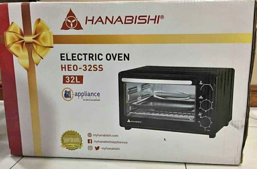 Hanabishi Electric Oven HEO32SS, TV & Home Appliances, Kitchen