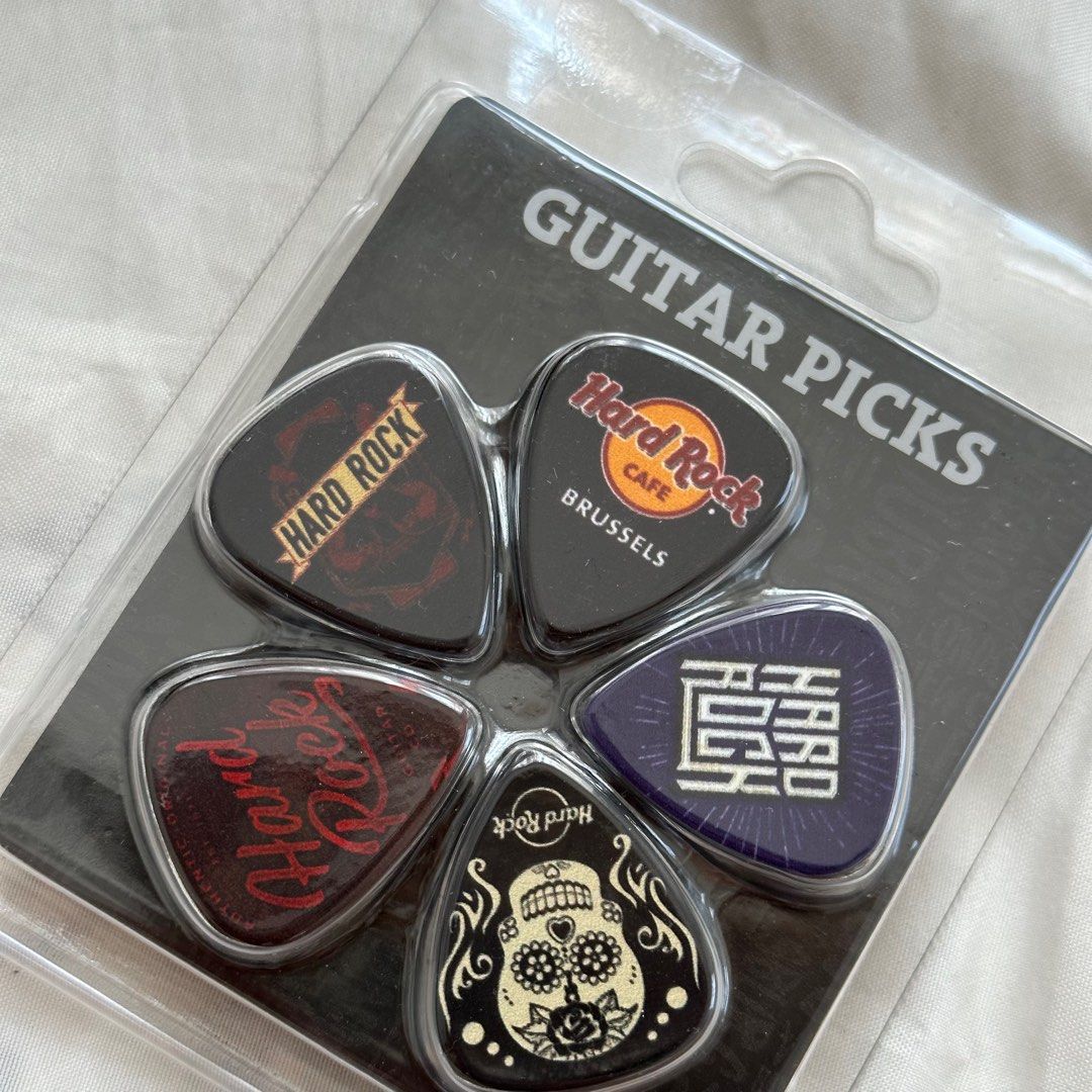 HARD ROCK GUITAR PICKS BRUSSELS