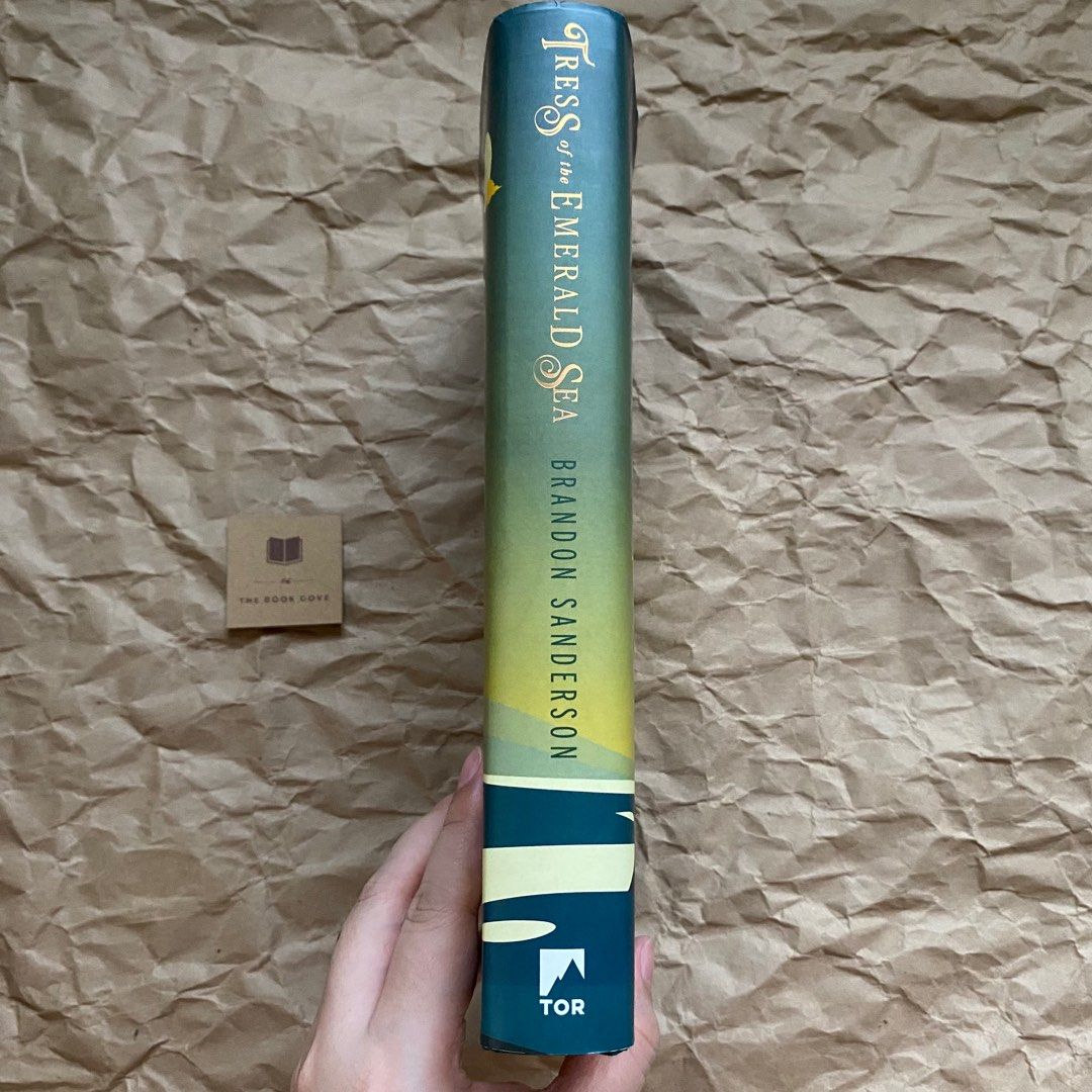 (Hardcover) Tress of the Emerald Sea by Brandon Sanderson, Hobbies