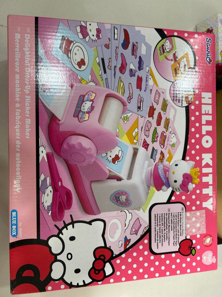 Hello Kitty Sticker Machine, Hobbies & Toys, Stationery & Craft, Craft ...
