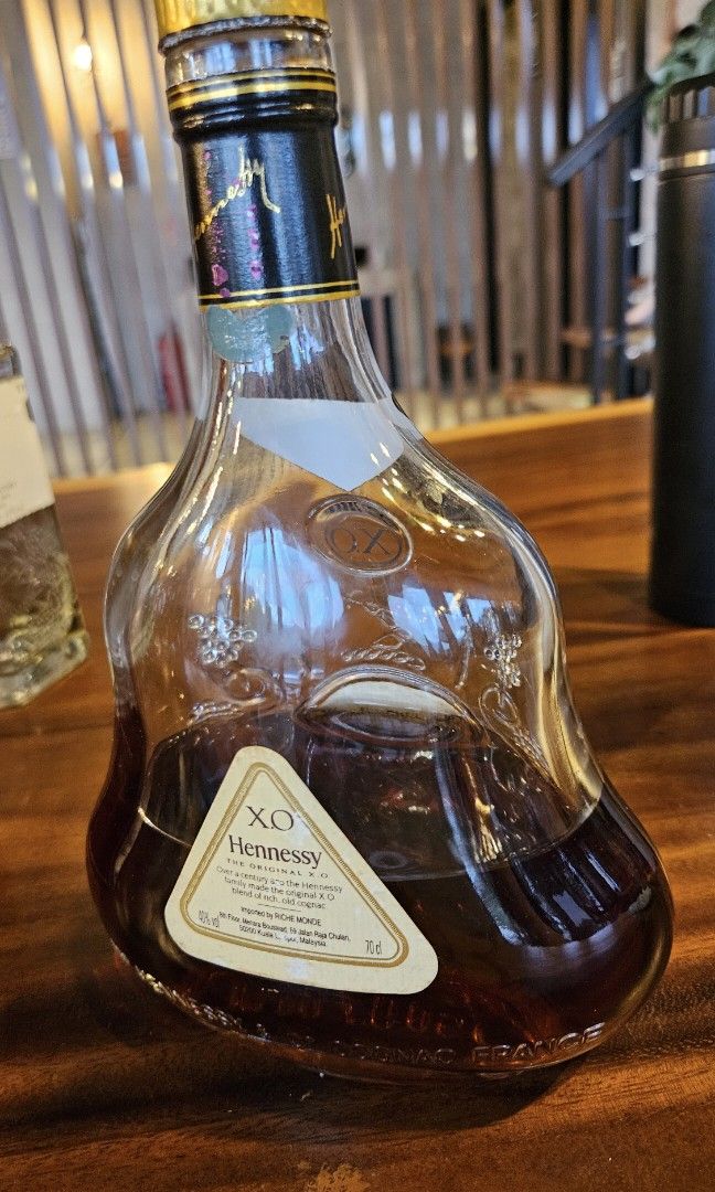 Hennessy XO empty bottle, Everything Else, Others on Carousell