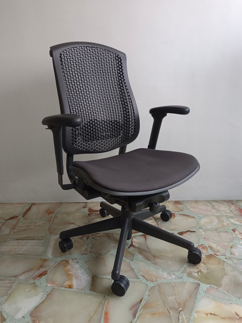 Herman Miller Celle Office Chair Detachable Seat Cushion Dark
