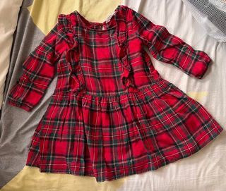 H&m toddler plaid dress