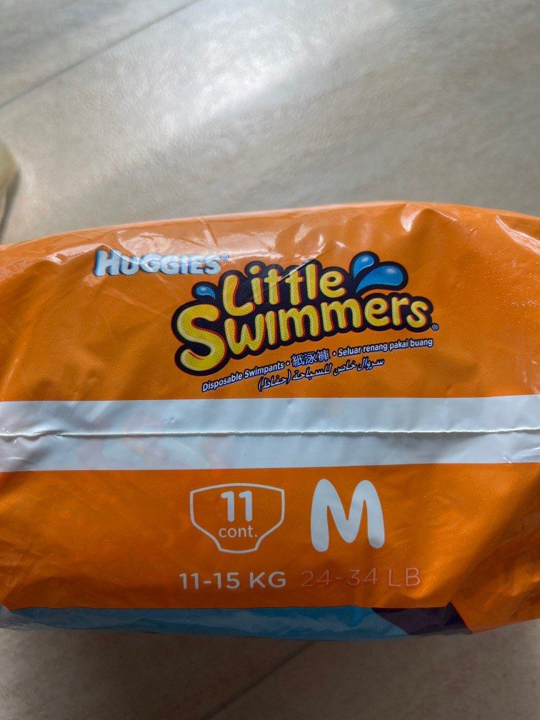 Huggies swim diapers, Babies & Kids, Bathing & Changing, Diapers & Baby