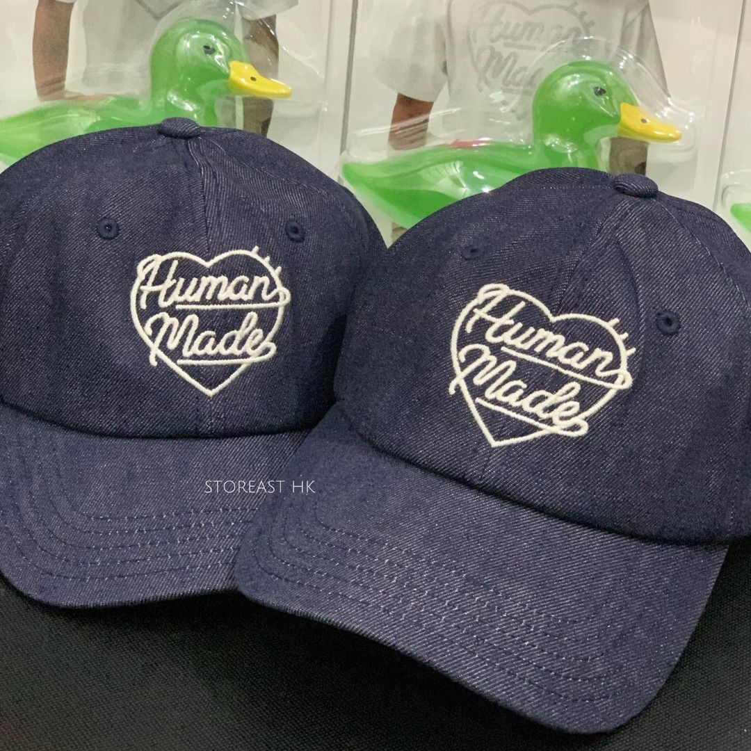 HUMAN MADE 6 Panel Denim Cap Indigo-