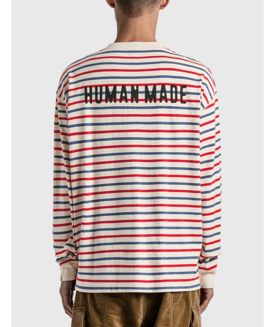 Human Made Long Sleeves Henley Neck T-Shirt, 女裝, 上衣, 長袖衫