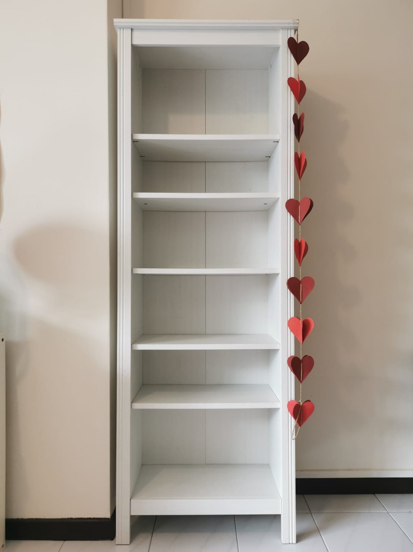 Brusali 2024 bookcase white