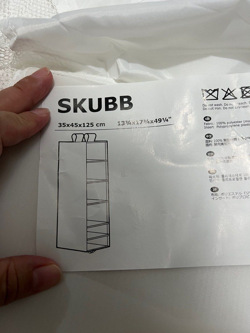 Ikea Skubb Organizer with 6 compartments on Carousell