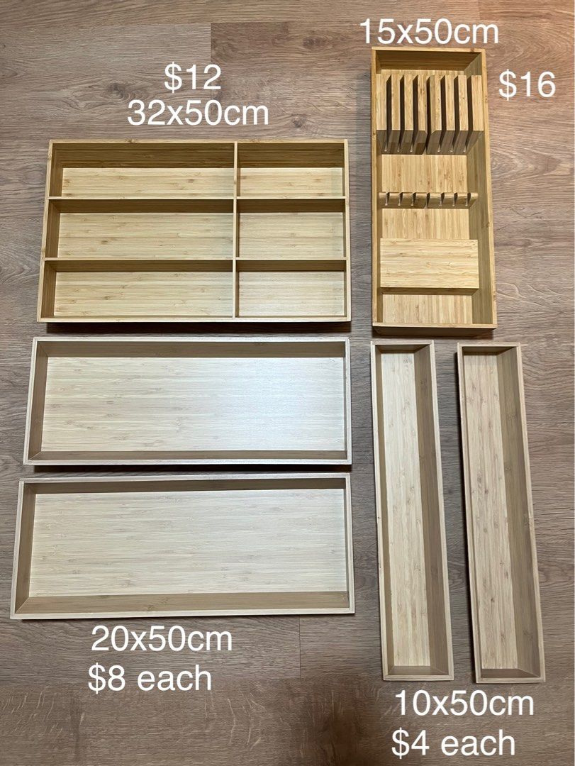 Ikea Wooden Utensil Tray, Furniture & Home Living, Bathroom & Kitchen