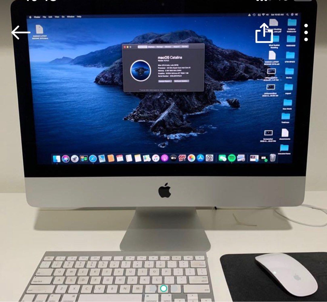 iMac (21.5-inch, late 2013, Computers & Tech, Desktops on Carousell