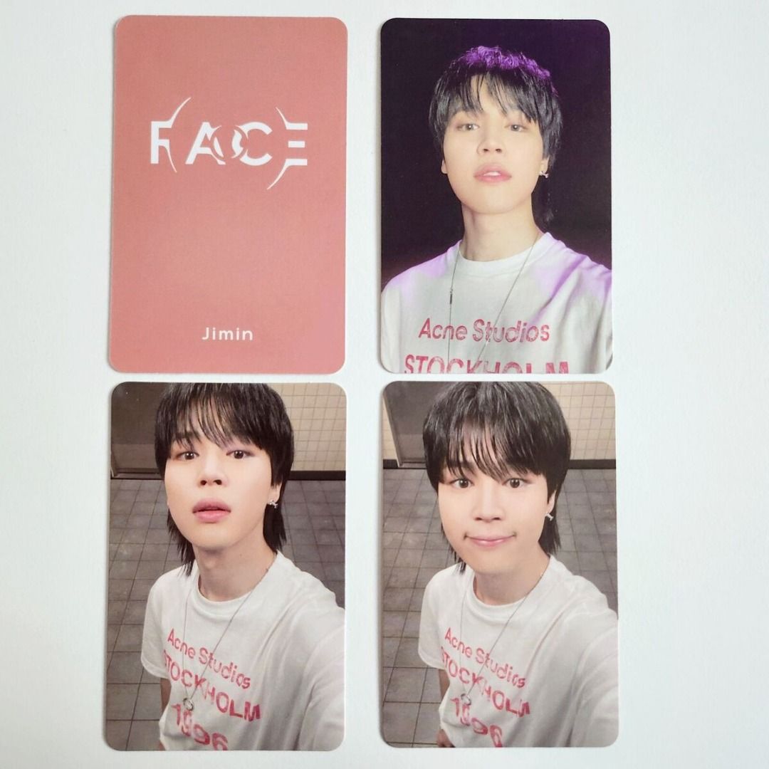 Jimin (BTS) 'FACE' Powerstation Luckydraw, Hobbies & Toys, Memorabilia