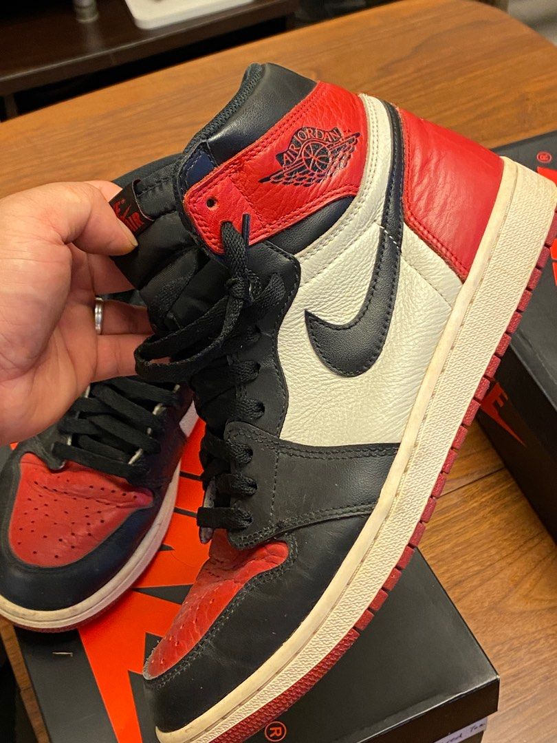 Bred store toe 9.5