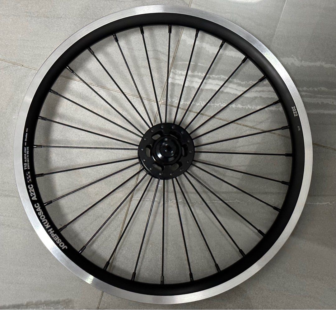 Brompton Racing Wheelset A18C 25 349 Speed WheelSet Joseph Kuosac