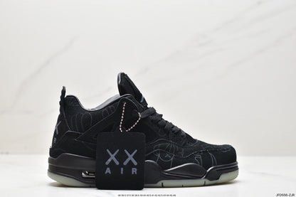 Jordan 4 store retro kaws black