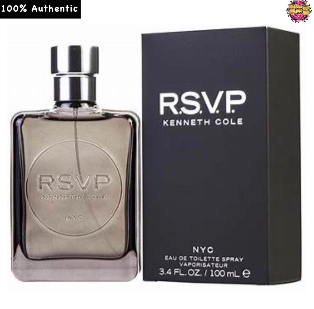 Kenneth Cole RSVP NYC EDT 100ml for Men (New Packaging), Beauty ...