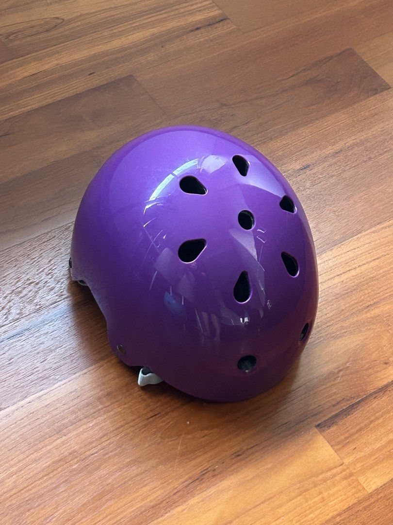 Purple skate best sale helmet