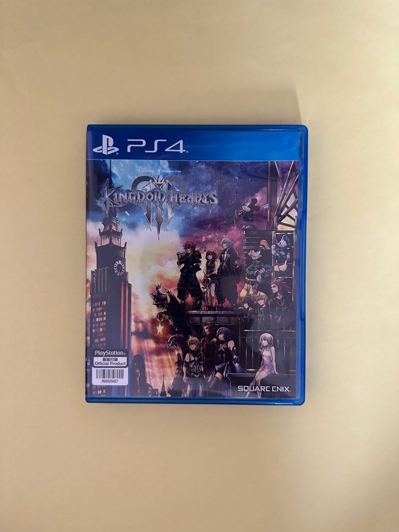 Kingdom Hearts 3 PS4 game, Video Gaming, Video Games, PlayStation on