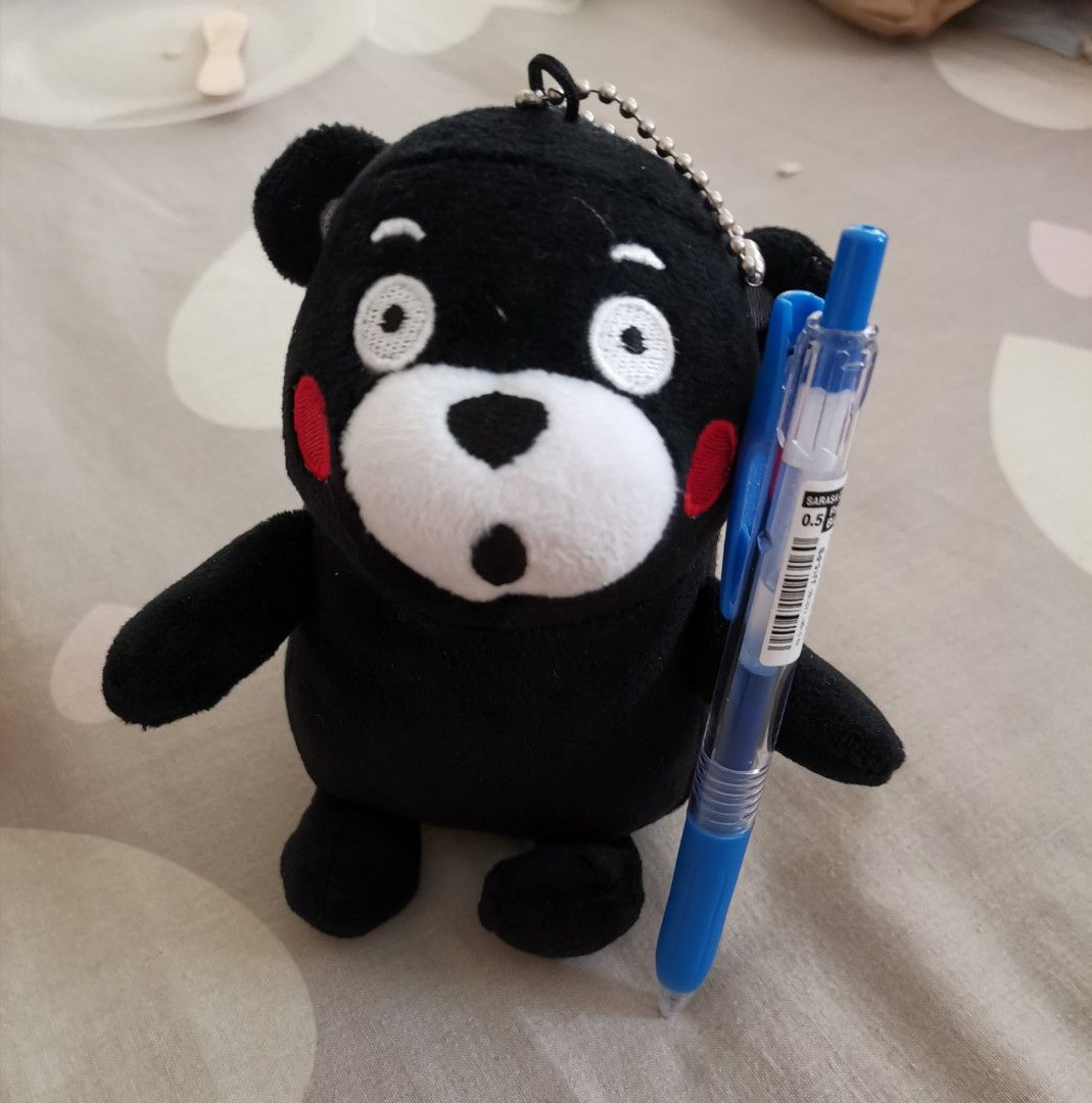 Kumamon shop plush keychain