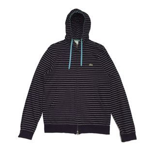 LACOSTE STRIPES LOGO HOODIE JAKET PULLOVER