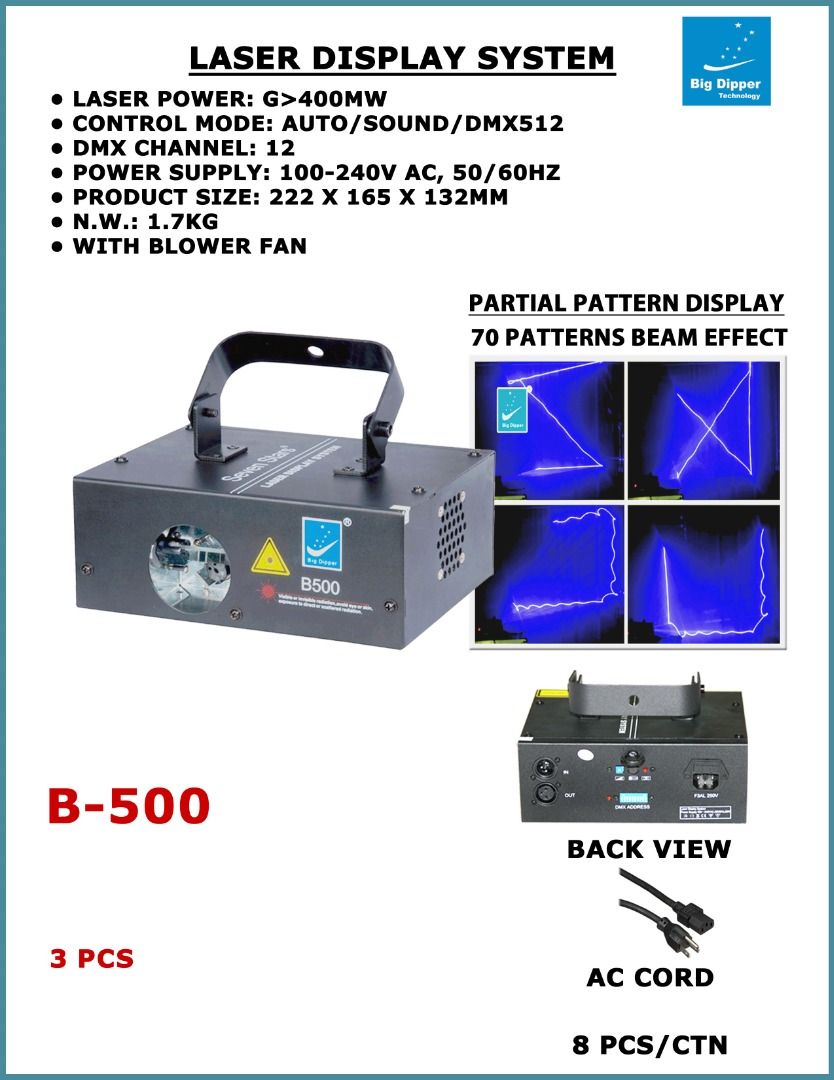 laser display system, Audio, Other Audio Equipment on Carousell