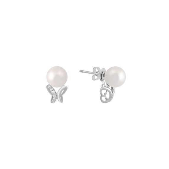 Lee Hwa Pearl diamond earrings Women s Fashion Jewelry Organisers Earrings on Carousell
