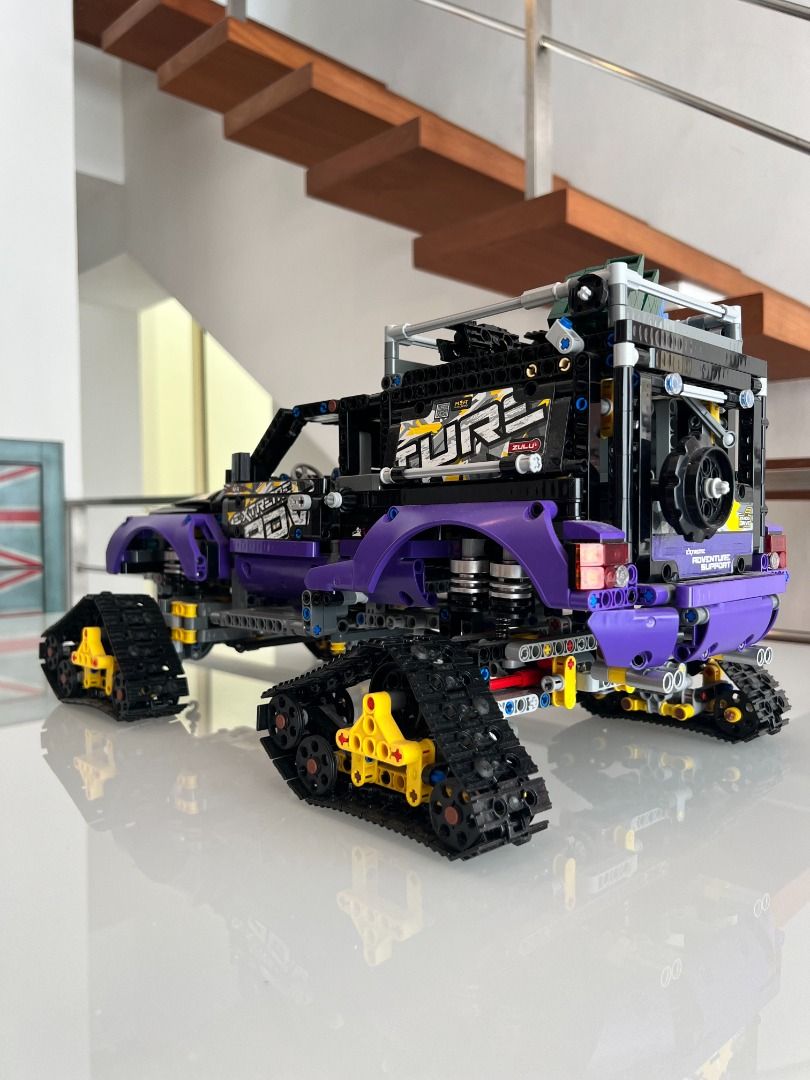 Lego technic purple 2025 truck
