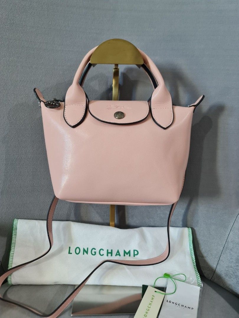 Longchamp Le Pliage mini. Authentic Longchamp , unique colour. You can get  a kit to wear as crossbody . Unique colour., Luxury, Bags & Wallets on  Carousell