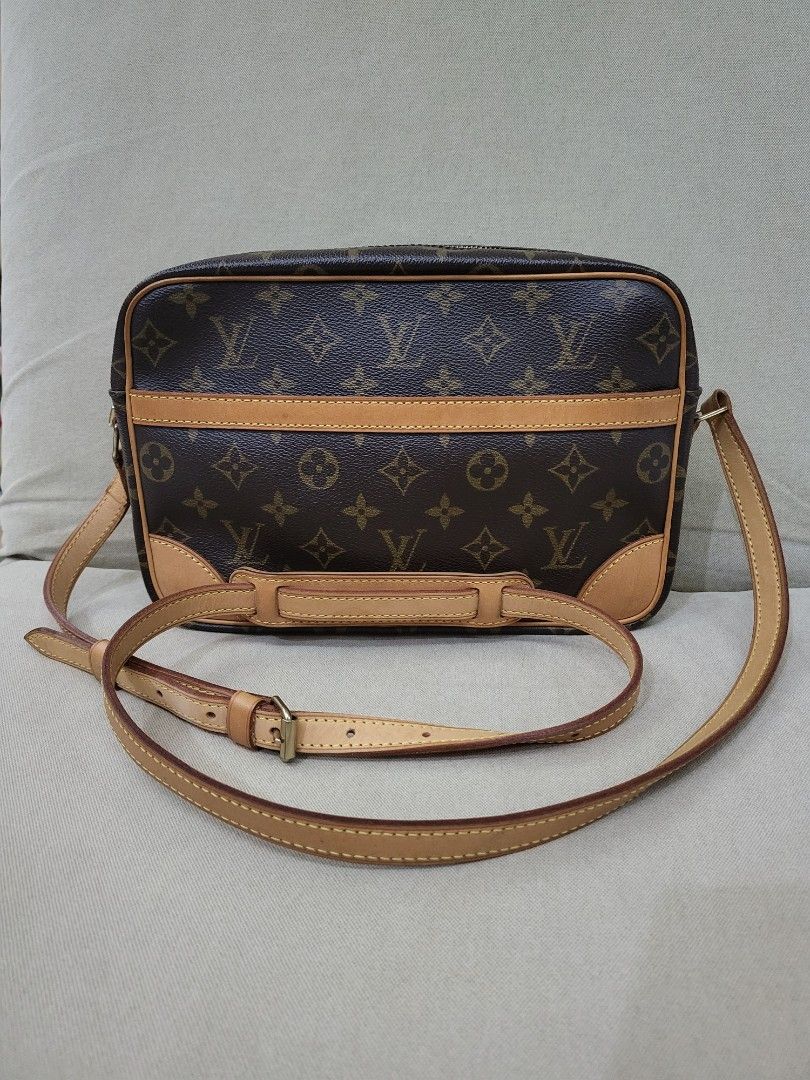 Louis Vuitton Discontinued Monogram Trocadero 27 Crossbody Bag 80lk33s