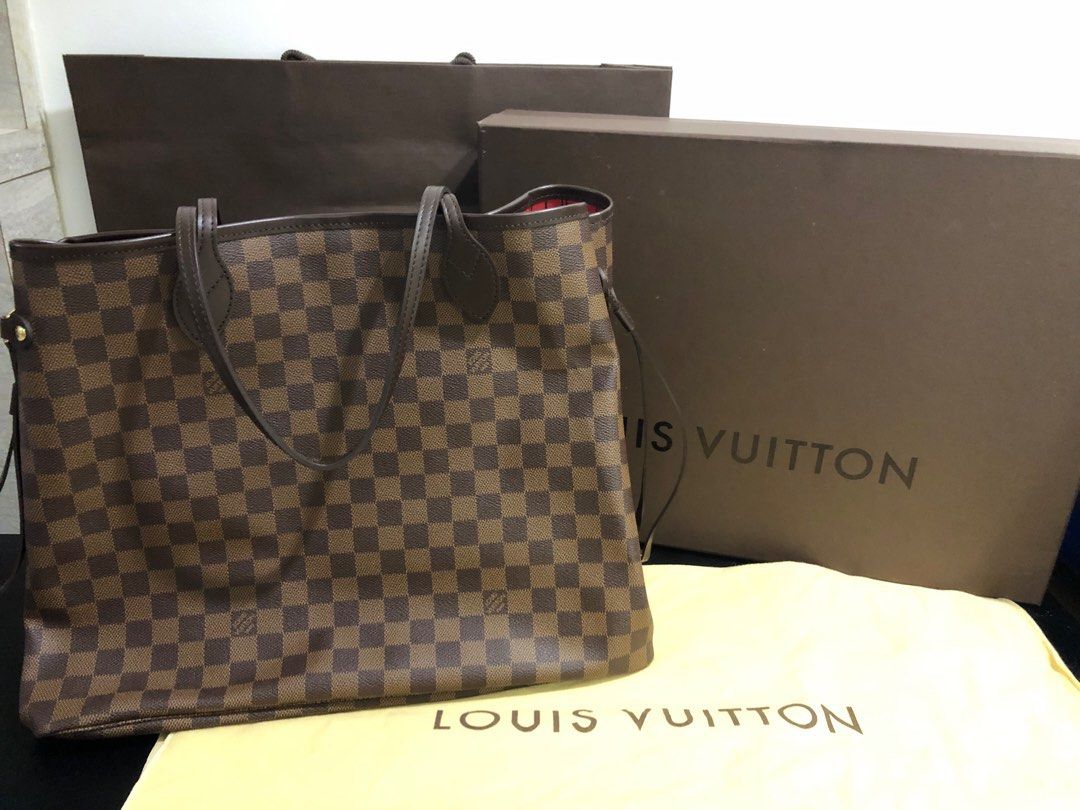 Louis Vuitton Neverfull GM comes with box, dust cover & original